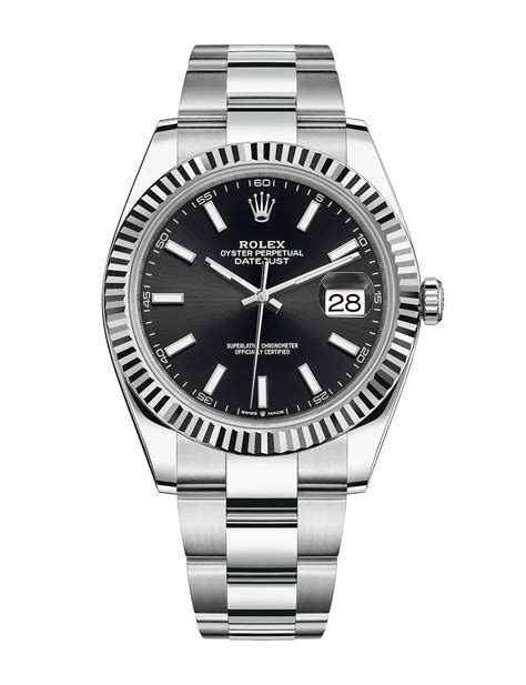 rolex datejust 41 oyster 41mm oystersteel and white gold|More.